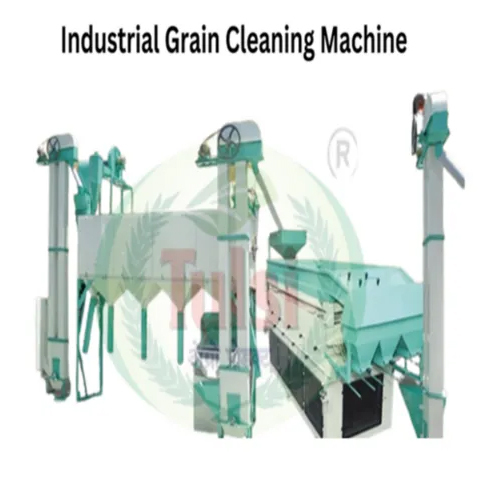 Industrial Grain Cleaning Machine - Capacity: 1 To 4 T/Hr