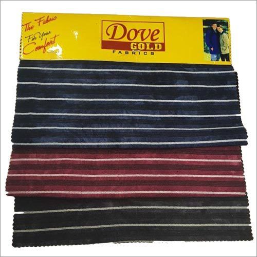 Washable Indigo Stripe Fabric