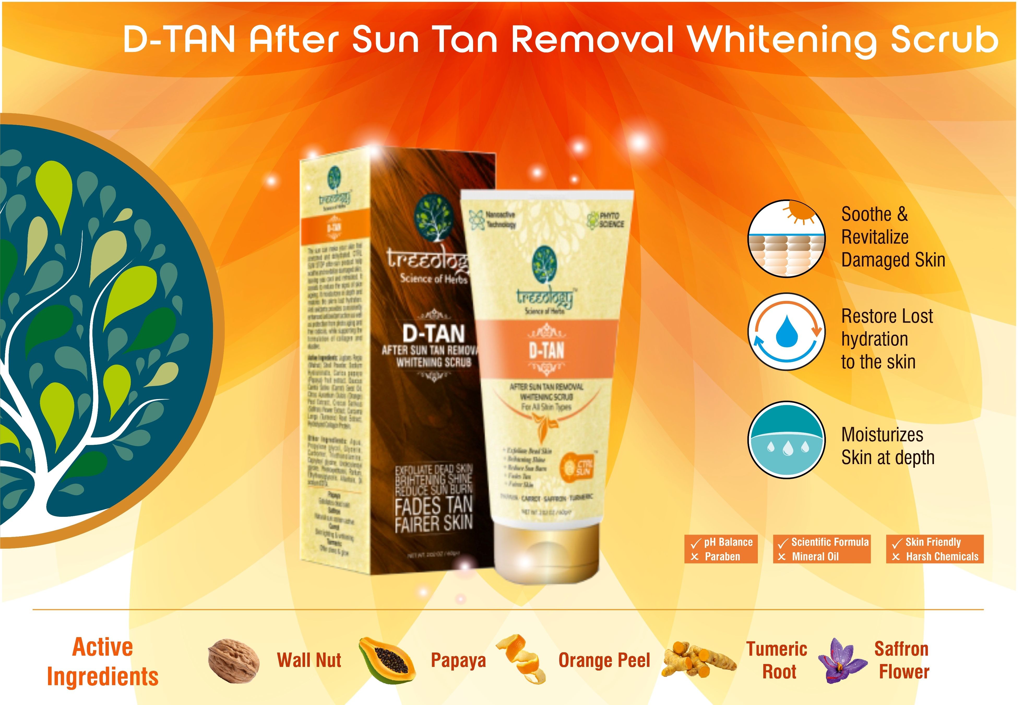 Tan Removal Face Scrub