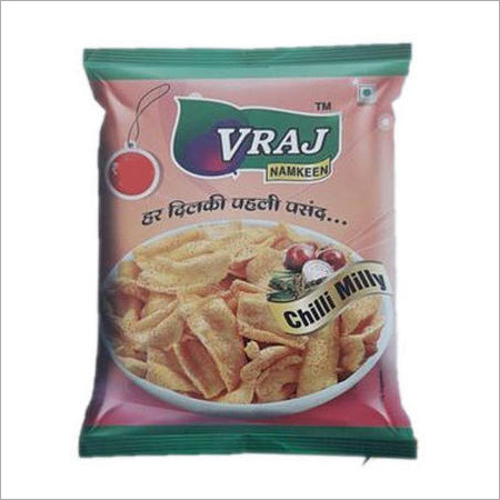 Chilli Milli Namkeen - 500 Grams, Regular Size | Tangy & Spicy Flavor, Long Shelf Life, Made with Edible Oil & Quality Spices