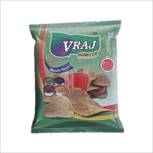 Masala Potato Chips - 168 Grams Regular Size | Salty and Spicy Flavor, 2-4 Months Shelf Life