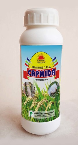 Capmida - Imidacloprid 17.8% SL | Systemic Insecticide for Grapes, Mango, Tomato, and More, Controls Flea Beetle, Aphids, Whiteflies, and Other Sucking Insects