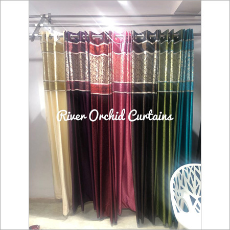 River Orchid Curtains Design: Modern