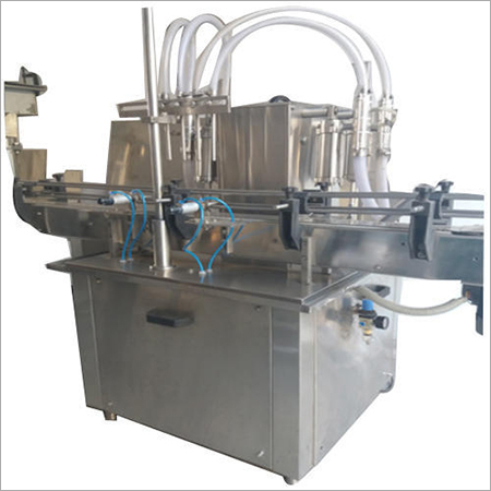 Automatic Four Head Bottle Liquid Filling Machine