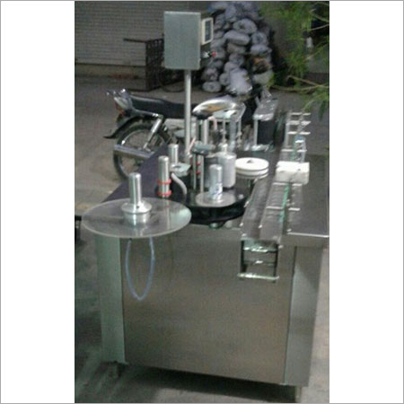 Automatic Self Adhesive Double Side Labeling Machine For Flat Bottle