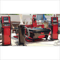 4 Axis Cnc Router Machine - Wood, Aluminum, Brass Compatibility | 2500mm X 1250mm, Green Color, Delta Motor & Drives, High Efficiency, Eco-friendly, Low Noise, Servo Control System, 6 Kw Air-cooled Spindle, Heavy Duty Structure