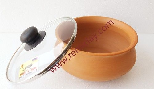 Terracotta Biryani Pot Interior Coating: Clay Polished