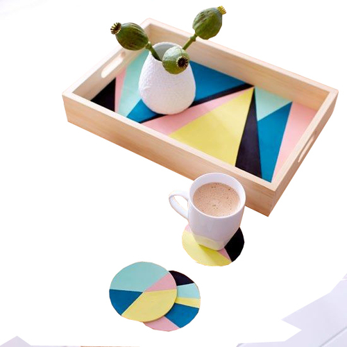 wooden decorative tray