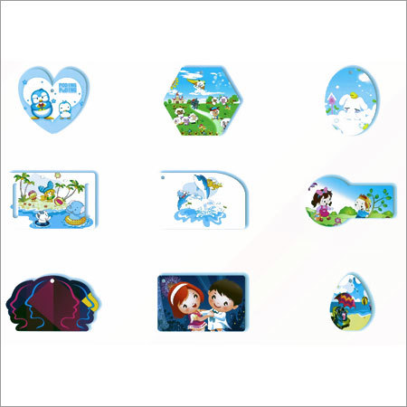 Irregular Shape Card