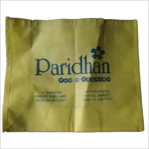 Non Woven Bag - Industrial Use, Hand Length Handle | Stylish Shopping Bag with Convenient Handle for Household Needs