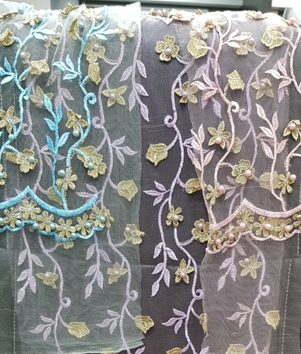 Net Embroidery Fabric