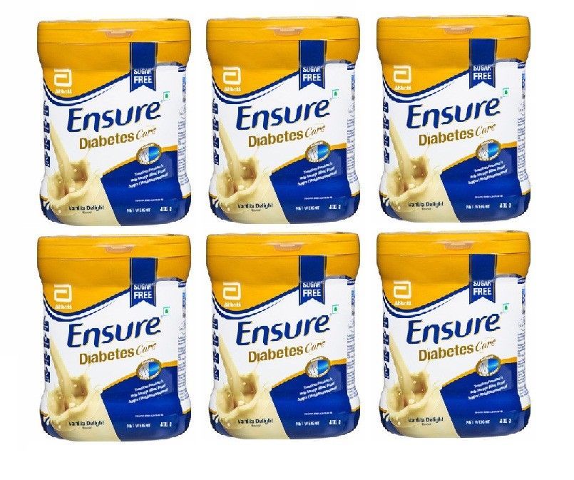 6 Cans of Glucerna SR 400gm / 14.11 oz vanilla flavour Complete And Balanced Meal Replacement and scientifically designed for people with diabetes.