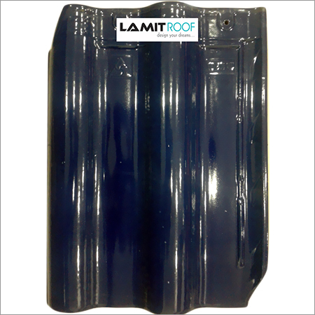 Cobalt Blue Shiny Roofing Tiles