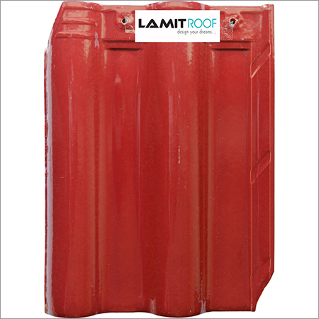 Rosy Red Roofing Tiles