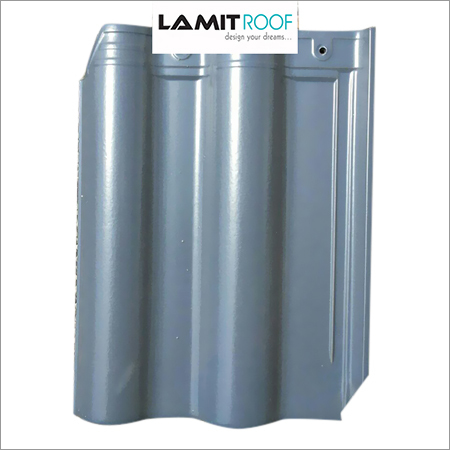 Semi Glossy Gray Roofing Tiles