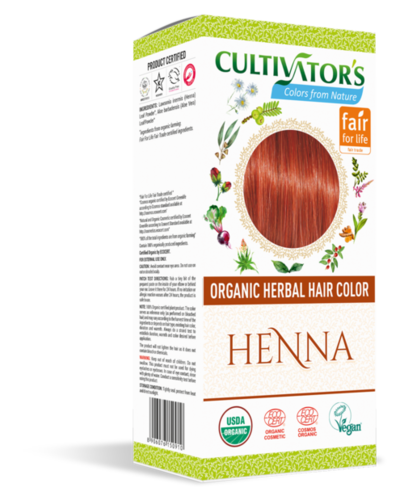 Organic Herbal Hair Color Henna