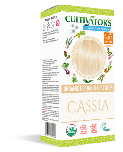 Organic Herbal Hair Color Cassia