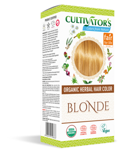 Organic Herbal Hair Color Blonde