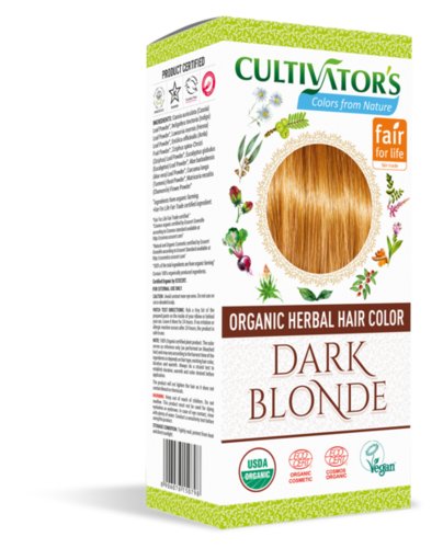 Organic Herbal Hair Color Dark Blonde