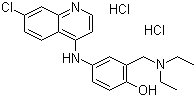 Amodiaquine Hydrochloride - C20H22ClN3O.2HCl, CAS 50-29-4, Molecular Weight 440.8, 99% Purity, White Powder, Water Soluble, Malaria Treatment