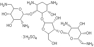 Neomycin Sulfate - C23H46N6O13 · 3H2SO4, 907.8 Molecular Weight, 99% Purity White Powder , Water-Soluble for Bacterial Infection Treatment