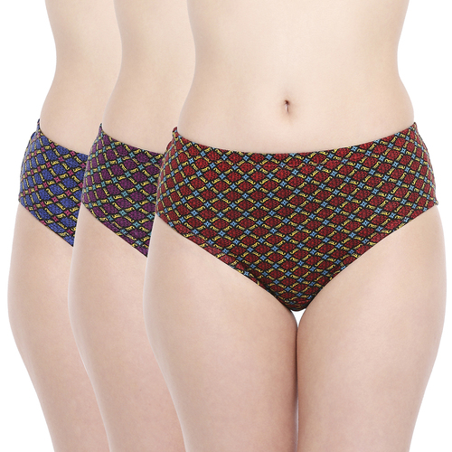Multicolor Chic Ladies Comfort Panty