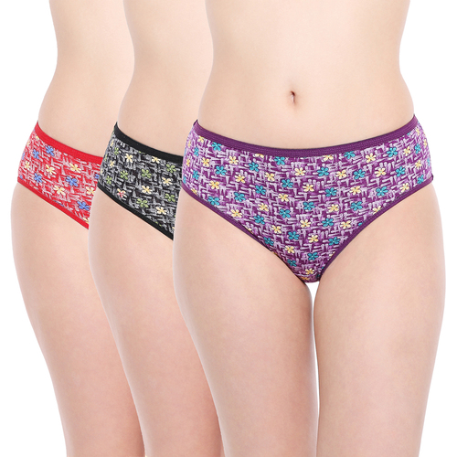 Multicolor Ladies Panties Set