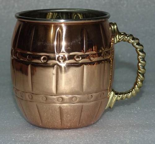 Copper Mug Length: 15 Centimeter (Cm)