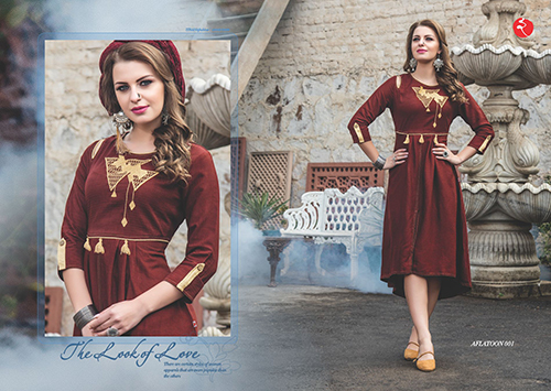 Aflatoon Fancy Kurtis