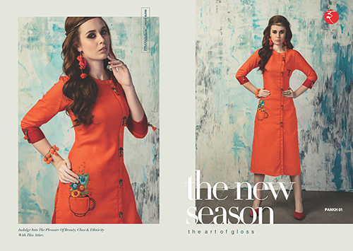 Pankh Cotton Kurtis