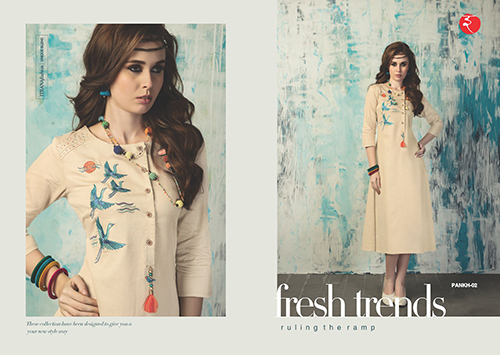 Pankh Cotton Kurtis