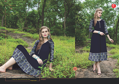 Riyaana Rayon Kurtis