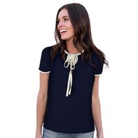 Navy Blue Girls Fancy Tops