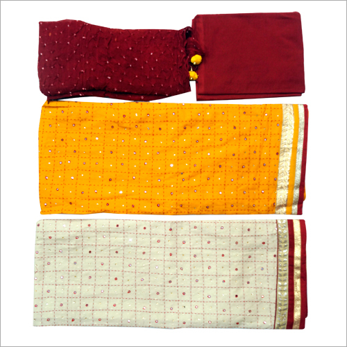 Kantha Embroidery Suit