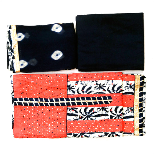 Bandhani Boring Tie