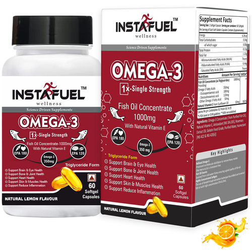 Omega 3 Fish Oil  Softgel Capsules