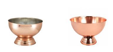 Copper Punch Bowl By K M ENTERPRISES