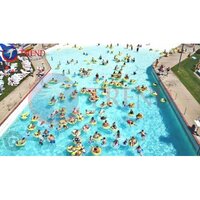 Crazy River Pool - Length: 50-100 Foot (ft)