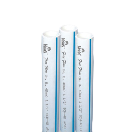 Kisan Freeflow Astm UPVC Pipe Sch 40