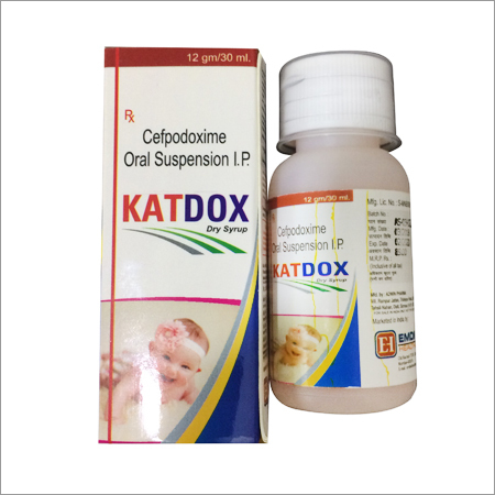 Cefpodoxime Dry Syrup - Third Generation Cephalosporin Antibiotic | For Treating Acute Otitis Media, Sinusitis, Gonorrhea, Pharyngitis, 50% Bioavailability, Suitable for Children