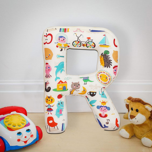 Alphabet Shape Cushion