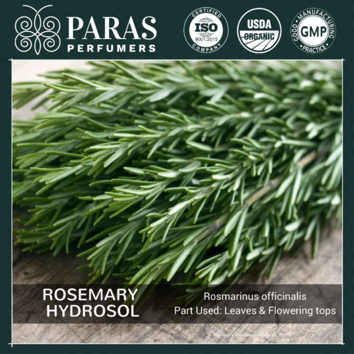 Rosemary Hydrosol Usage: Personal Care