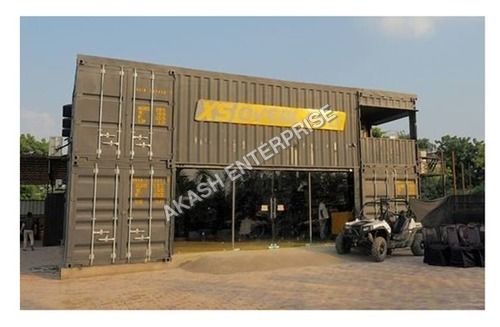 Brown Container Building - Car Showroom