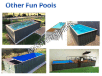 20'Swimming Pool Container