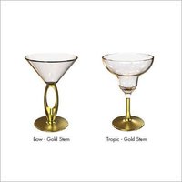 Unbreakable Golden Stem Glasses