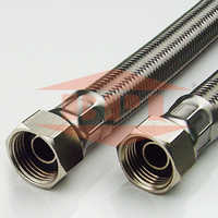 Fuel Line Hoses - Stainless Steel, Various Lengths, Threaded Fittings | High Flexibility, Corrosion Resistance, Leak-proof Seal
