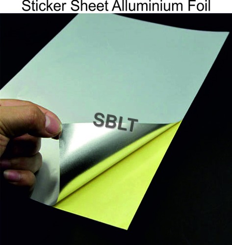 Sticker Sheet Aluminium Foil