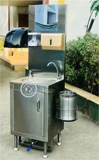 Stainless Steel Hand Wash Station Application: In Hotel And Restaurant