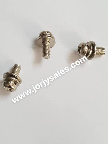 Screw With Washer & Spring Washer By JORJY SALES CORPORATION