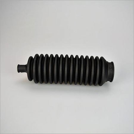 Black Steering Rack Boot